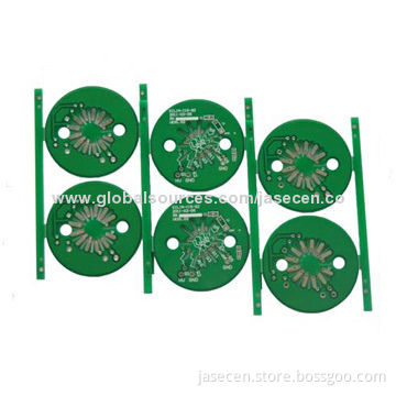 Round-shaped FR4 PCB, Circuit Design and Lead-free HASL Surface Finish
